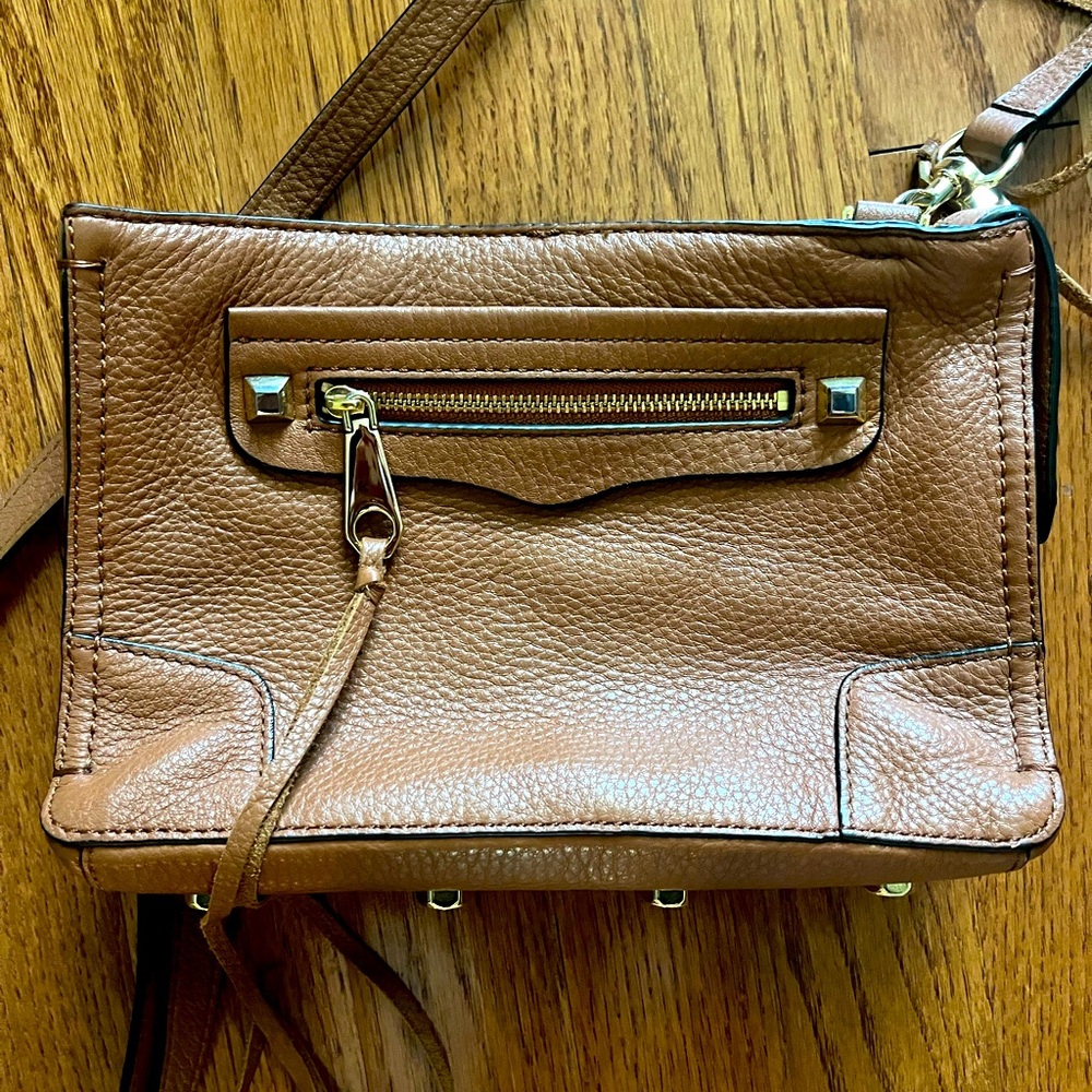 Authentic Rebecca Minkoff Regan Leather Crossbody lightly used